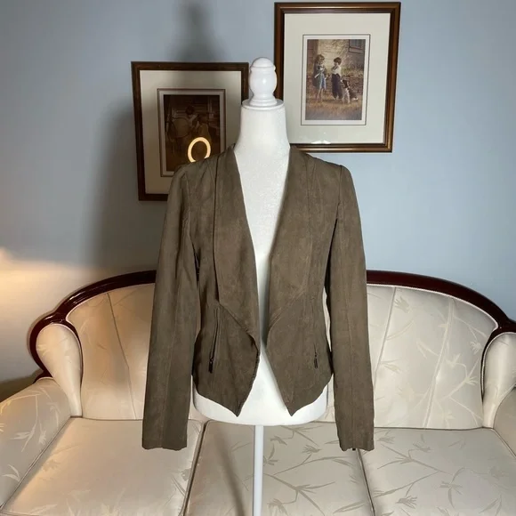 Dynamite Faux Suede Light Jacket - Picture 4 of 12